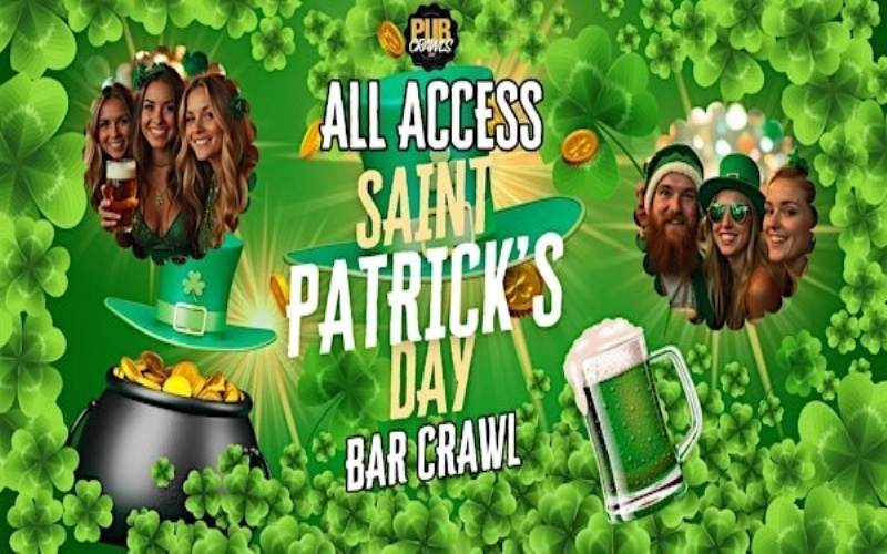Richmond St. Patrick’s Day Bar Crawl: A Festive Night Out