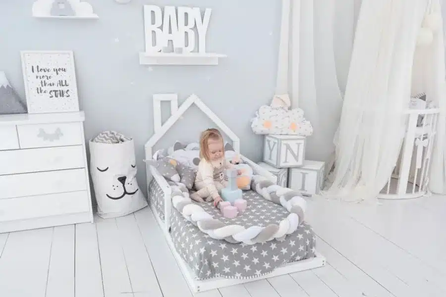 Modern Floor Bed for Kids