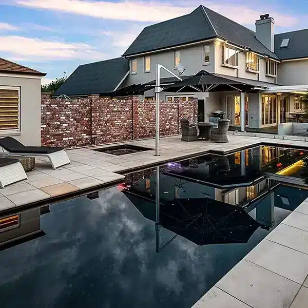 Dark-Bottom Pools
