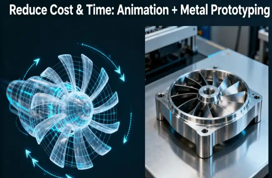 Bridging the virtual and physical worlds: Engineering animation and metal rapid prototyping work in tandem to de-risk product development.