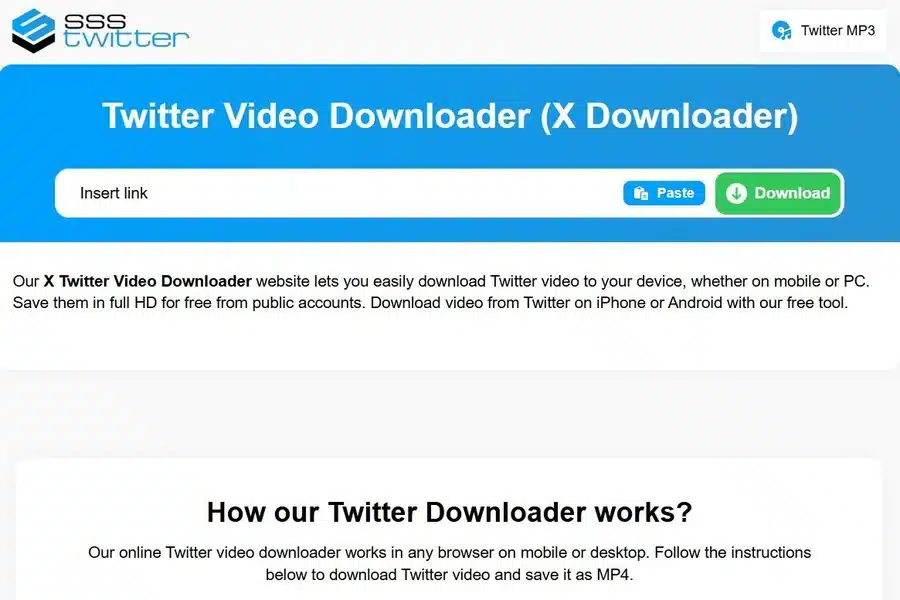 Download Twitter Videos