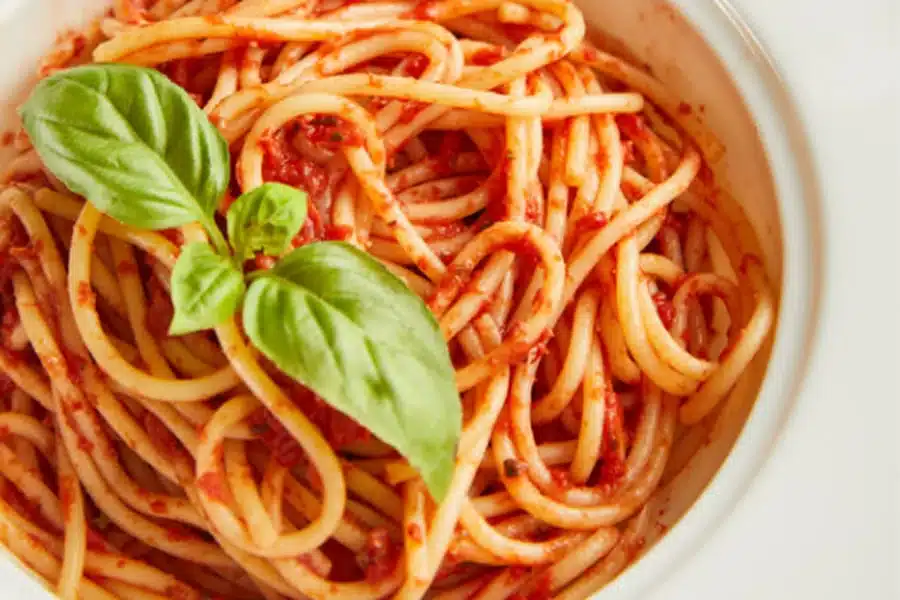 Italian Pasta Menu