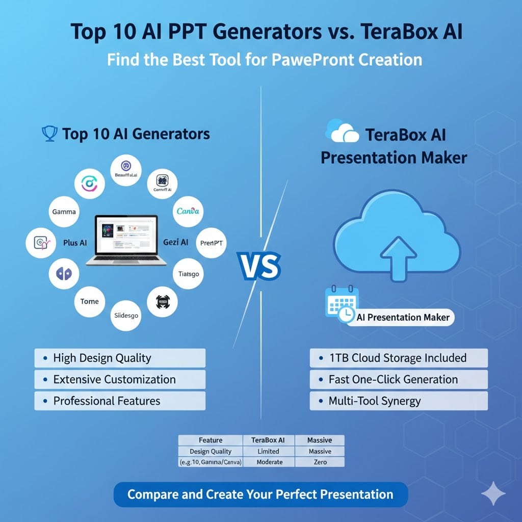 Top 10 AI PPT Generators 2026: Find the Best AI for PowerPoint Creation