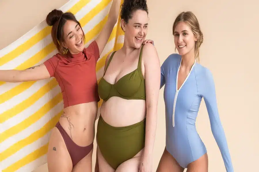 Color Block Swimsui