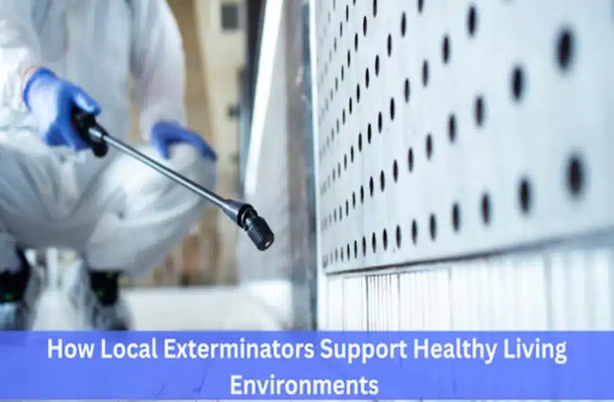How Local Exterminators Support Healthy Living Environments