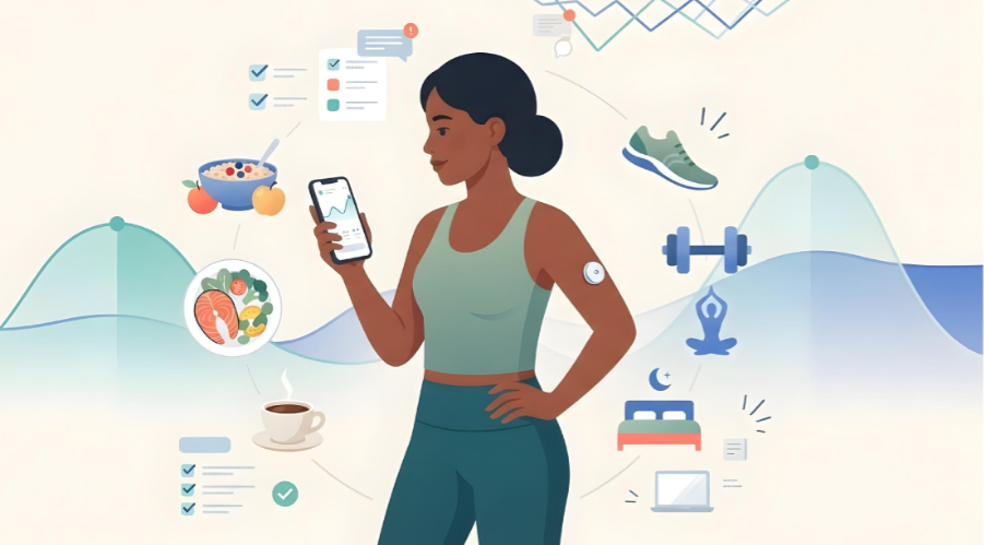 How Continuous Glucose Monitors Map Your Body’s Unique Response To Food And Stress 